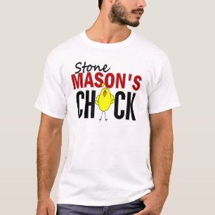 T-shirt Le poussin de maçon en pierre