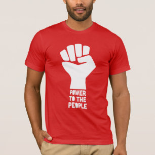 T-shirt Le pouvoir au peuple
