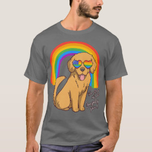 T-shirt Le Pouvoir De L'Amour Vous Conduit Lgbt Gay Golden