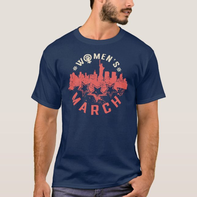 T-shirt Le pouvoir de solidarité : l’Alliance de la Marche (Devant)