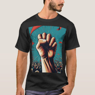 T-shirt Le premier a manifesté