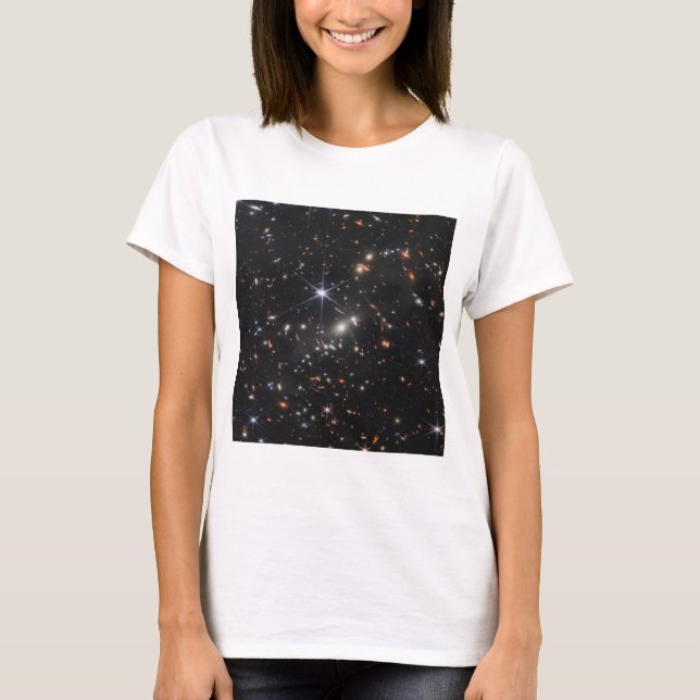 T-shirt Le premier champ profond de Webb (Devant)