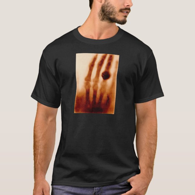 T-shirt Le premier rayon X, 1901, photographie (Devant)