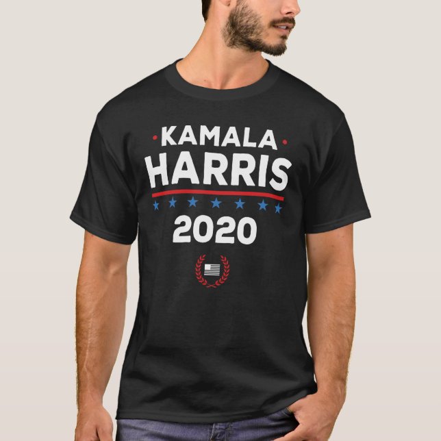T-shirt Le Président 2020 de Kamala Harris Campaign (Devant)