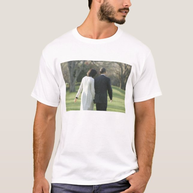 T-shirt Le Président Barack Obama et première Madame (Devant)