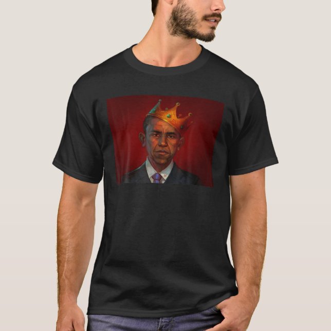 T-shirt Le président Barack Obama King T Shirt (Devant)