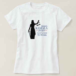 T-shirt Le président Biden Harris au travail Élection 2020