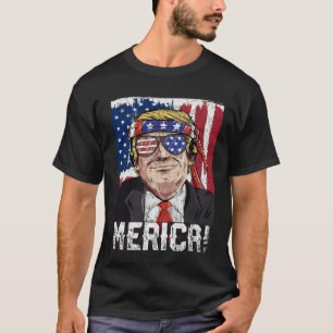 T-shirt Le président Donald Trump Amérique