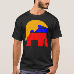 T-shirt Le président Donald Trump et le parti républicain 
