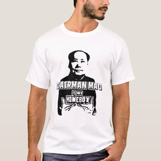 T-shirt Le Président Mao est mon Homeboy (Devant)