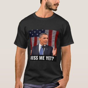 T-shirt Le président Obama et le Drapeau américain font un