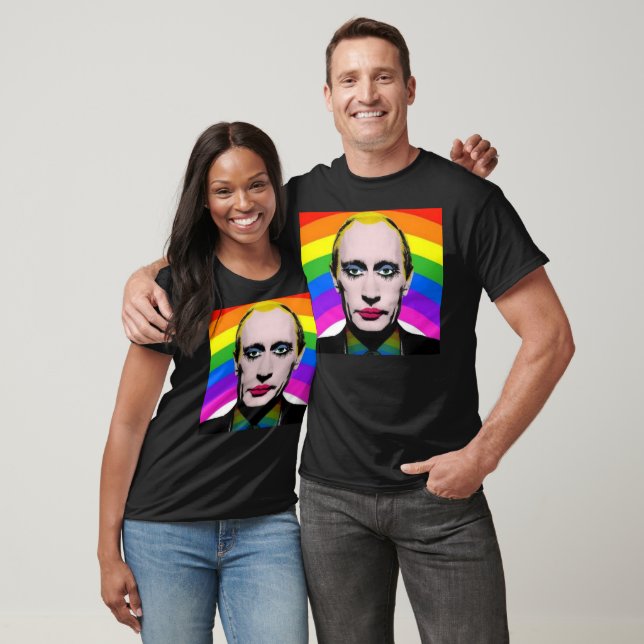 T-shirt Le président russe Vladimir V. Poutine (Unisexe)