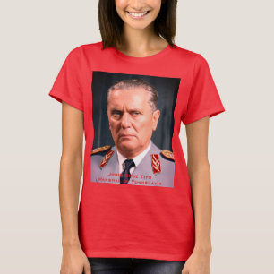 T-shirt Le président Tito en uniforme de maréchal historiq