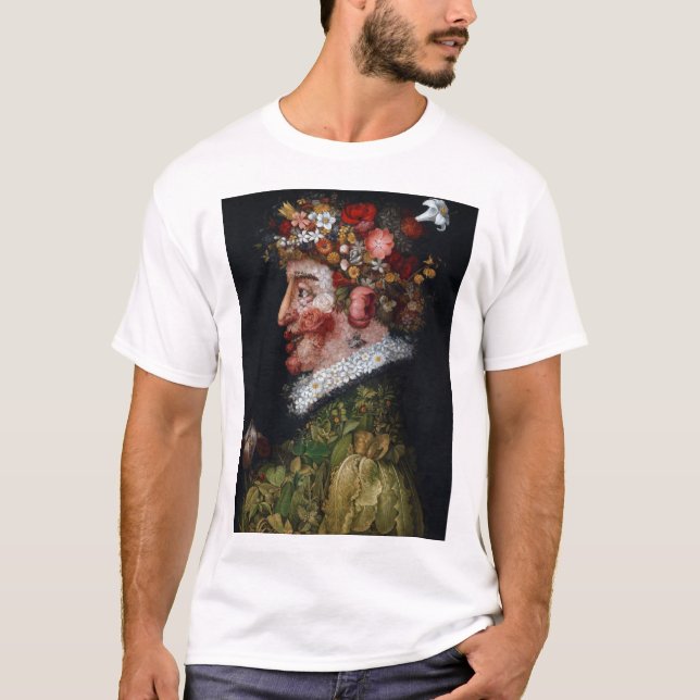 T-shirt Le Printemps, Arcimboldo (Devant)
