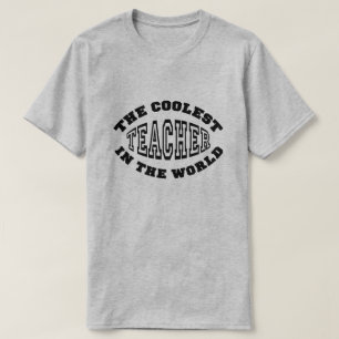 T-shirt Le professeur le plus frais au monde
