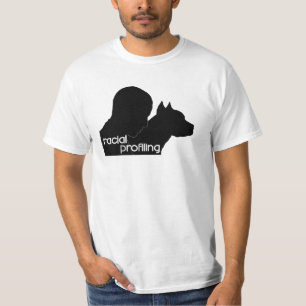 T-shirt Le profilage racial est la discrimination, BSL