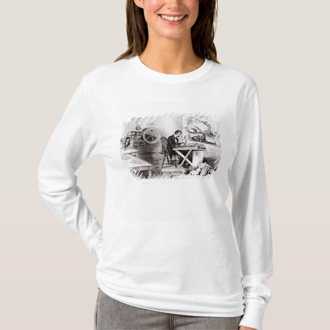 T-shirt Le progrès du siècle (Devant)