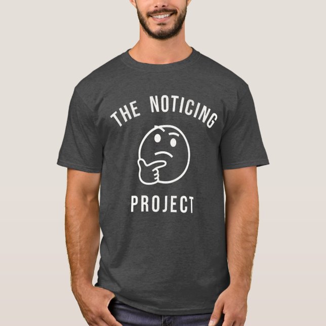 T-shirt Le projet de notification (Devant)