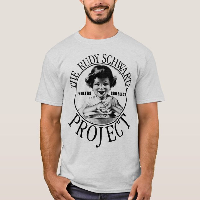T-shirt Le projet de Rudy Schwartz : CONFLIT SANS FIN (Devant)