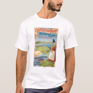 T-shirt Le promo de Great Western Railray voyage au Pays