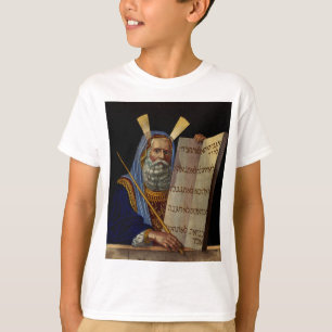 T-shirt Le prophète Moïse avec les tablettes de la loi
