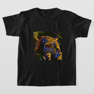 T-shirt Le puissant Jaguar, un prédateur de la jungle