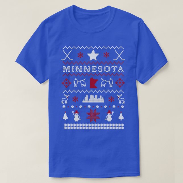 T-shirt Le pull du Minnesota 2 (Design devant)