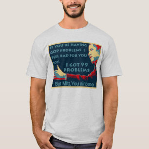 T-shirt Le PY   pièce en t d'Obama de 99 problèmes
