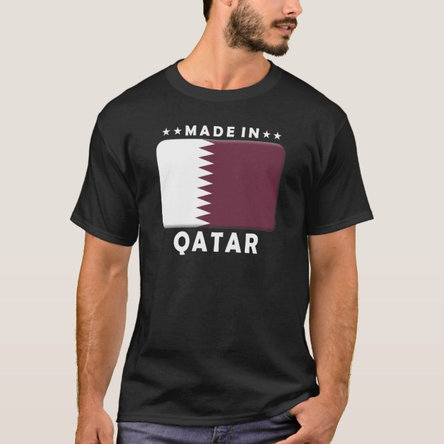T-shirt Le Qatar a fait (Devant)