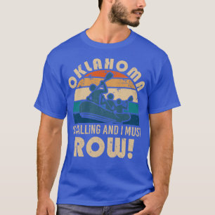 T-shirt Le rafting sur la rivière Oklahoma