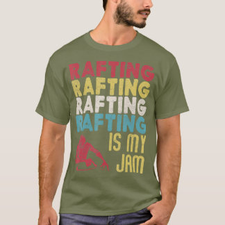 T-shirt Le Rafting vintage Est Mon Jam Amusant Water Sport