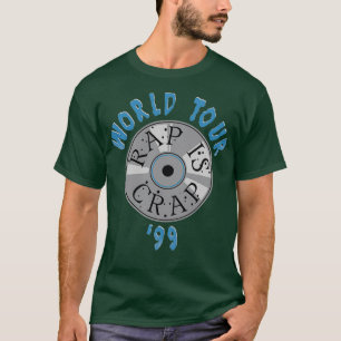 T-shirt Le rap c'est du merde