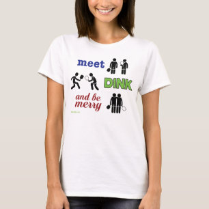 T-shirt Le "rassemblement, Dink, et soit joyeux" débardeu
