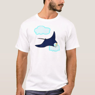 T-shirt Le rayon de Manta incroyable de vol