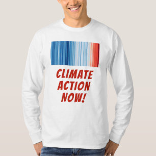 T-shirt Le réchauffement climatique freine le changement c