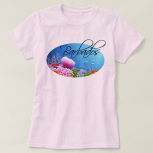 T-shirt Le récif de la Barbade