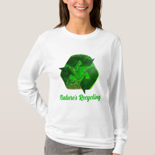 T-shirt Le recyclage de la nature
