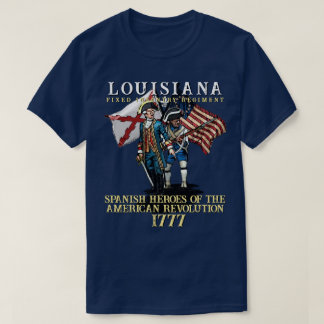 T-shirt Le Régiment d’infanterie fixe de la Louisiane (HON