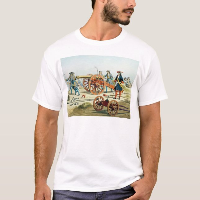 T-shirt Le régiment de Fusilliers du Roi (Devant)