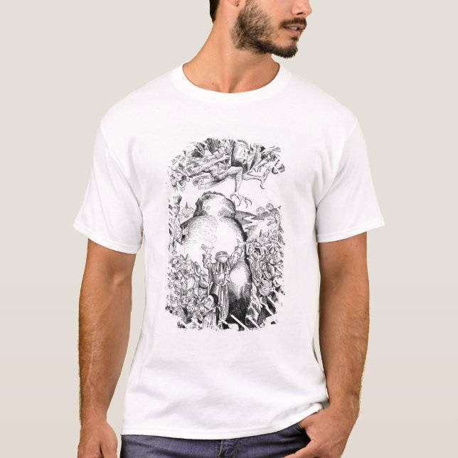 T-shirt Le règne de l'antichriste (Devant)