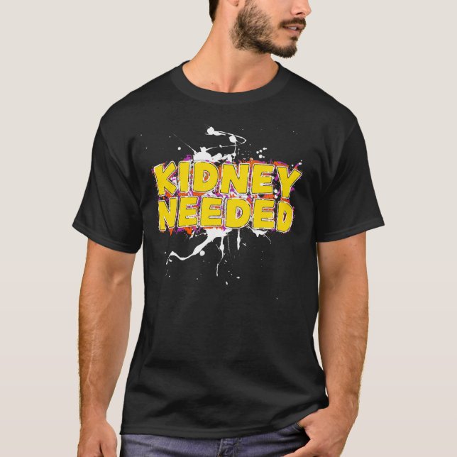 T-shirt Le Rein A Besoin De Splash (Devant)