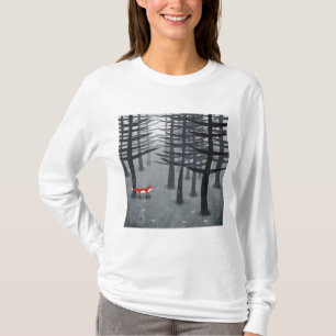 T-shirt Le renard et la forêt