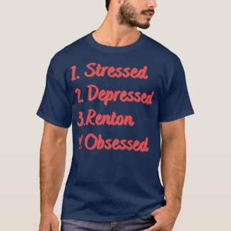 T-shirt Le Renton en dépression stressé observé