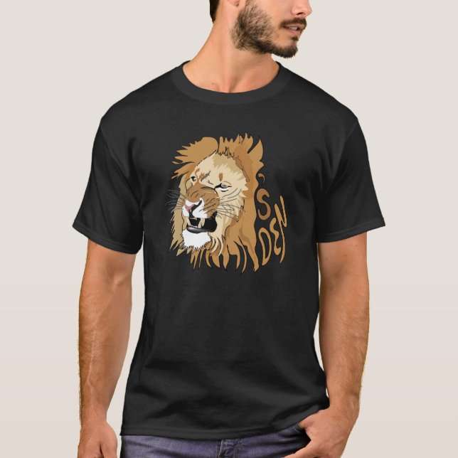 T-shirt Le repaire du lion (Devant)