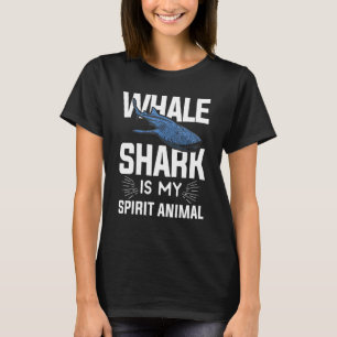 T-shirt Le requin baleine est mon esprit Animal Biologie M