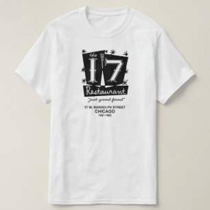T-shirt Le restaurant 17, Chicago, IL