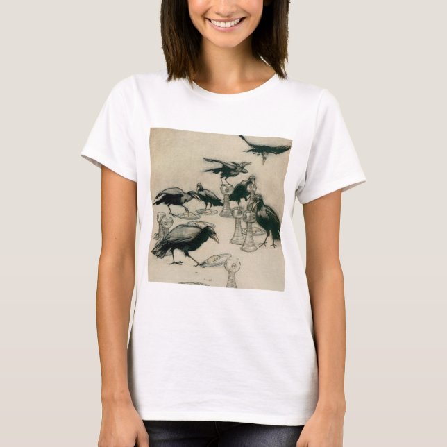 T-SHIRT LE RETOUR DE SEPT RAVENS À MANGER (Devant)