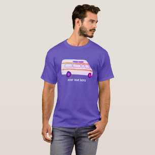 T-shirt Le rétro vanlife campervan vintage rv -