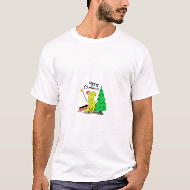 T-shirt Le Rex Amusant Obtient Un Grabber Comme Un Cadeau  (Devant)