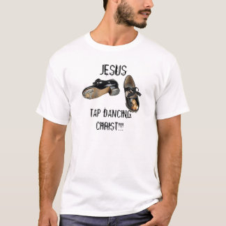 T-shirt Le robinet "du Christ de claquettes de Jésus"